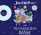 David Walliams, Andrea Sawatzki - Die Mitternachts-Bande, 5 Audio-CDs (Hörbuch)