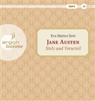 Jane Austen, Eva Mattes - Stolz und Vorurteil, 2 Audio-CD, 2 MP3 (Audio book)