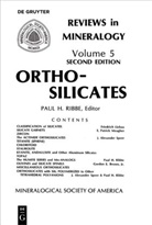 Roger G. Burns, Roge G Burns, Roger G Burns - Orthosilicates