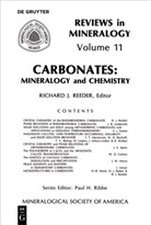 Richar J Reeder, Richard J Reeder, Richard J. Reeder - Carbonates