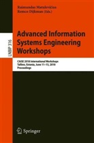 Dijkman, Dijkman, Remco Dijkman, Raimundas Matulevi¿ius, Raimunda Matulevicius, Raimundas Matulevicius... - Advanced Information Systems Engineering Workshops