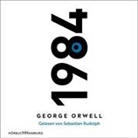George Orwell, Sebastian Rudolph, Herbert W. Franke, Herber W Franke, Herbert W Franke - 1984, 2 Audio-CD, 2 MP3 (Hörbuch)