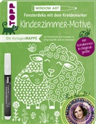 Bine Brändle - Vorlagenmappe Fensterdeko mit dem Kreidemarker - Kinderzimmer-Motive von Bine Brändle. Inkl. Kreidemarker von Kreul