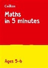 Collins KS1, Letts Ks1, Letts Ks1 - Maths in 5 Minutes a Day Age 5-6
