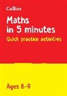 Collins KS2, Letts Ks2, Letts Ks2 - Maths in 5 Minutes A Day Age 8-9