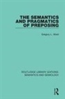 Ward, Gregory L Ward, Gregory L. Ward, Ward Gregory L. - Semantics and Pragmatics of Preposing