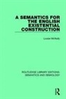 McNally, Louise McNally - Semantics for the English Existential Construction