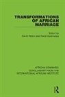 David Nyamwaya Parkin, David Nyamwaya, Nyamwaya David, David Parkin - Transformations of African Marriage