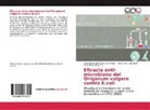 Franklin Ruben Deza Arrestegui, Steve Tony Hurtado E., María Rocío Llaque S. - Eficacia anti-microbiana del Origanum vulgare contra E.coli