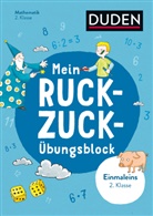 Ut Müller-Wolfangel, Ute Müller-Wolfangel, Beate Schreiber - Mein Ruckzuck-Übungsblock Einmaleins 2. Klasse