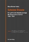 Klaus-Dietmar Henke - Geheime Dienste