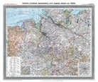 Friedrich Handtke - Historische Karte: Provinz HANNOVER im Deutschen Reich - um 1910 [gerollt]