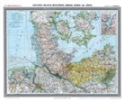 Friedrich Handtke - Historische Karte: Provinz SCHLESWIG-HOLSTEIN im Deutschen Reich - um 1900 [gerollt]