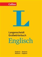 Collins in Zusammenarbeit mit der Langenscheidt-Redaktion, Langenscheidt-Redaktio - Langenscheidt Collins Großwörterbuch Englisch