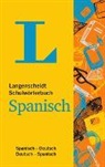 Redaktio Langenscheidt, Redaktion Langenscheidt, Redaktion Langenscheidt - Langenscheidt Schulwörterbuch Spanisch