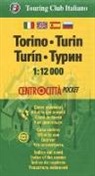 Torino 1:12.000. Ediz. italiana, inglese, spagnola, russa