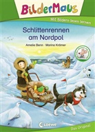Amelie Benn, Marina Krämer, Loewe Erstlesebücher - Bildermaus - Schlittenrennen am Nordpol