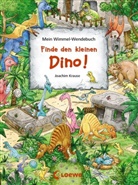 Joachim Krause, Joachim Krause, Loewe Wimmelbücher, Loewe Wimmelbücher - Mein Wimmel-Wendebuch - Finde den kleinen Dino! / Finde das blaue Auto!