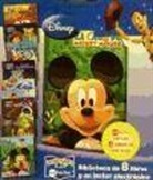 Biblioteca 8 libros y lector mágico disney