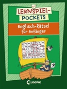 Corina Beurenmeister, Falko Honnen, Loewe Lernen und Rätseln - Lernspiel-Pockets - Englisch-Rätsel für Anfänger
