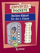 Falko Honnen, Loewe Lernen und Rätseln - Lernspiel-Pockets - Rechen-Rätsel für die 2. Klasse