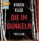 Karen Ellis, Vera Teltz, Vera Teltz - Die im Dunkeln, 1 MP3-CD (Hörbuch)