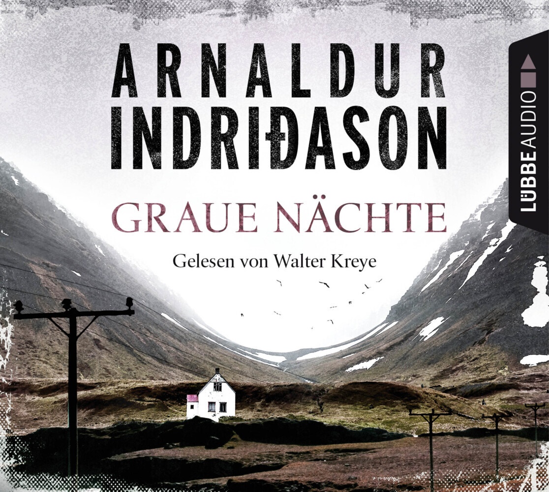 Arnaldur Indridason, Arnaldur Indriðason, Walter Kreye - Graue Nächte, 4 Audio-CDs (Audio book) - Island-Krimi.