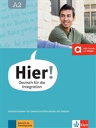 Vasil Bachtsevanidis, Vasili Bachtsevanidis, Johanna Thurau - Hier! - Deutsch für die Integration - A2: Hier! A2 Intensivtrainer für Zweitschriftlernende mit Audios