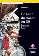 Jules Verne - Le tour du monde en 80 jours, m. Audio-CD