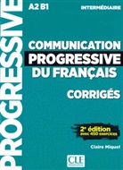 Claire Miquel - Communication progressive du français, Niveau intermédiaire, Corrigés + mp3-CD + Online