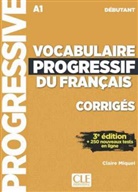 Claire Miquel - Vocabulaire progressif du Français, Niveau débutant (3ème édition), Corrigés + Audio-CD