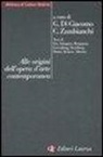 G. Di Giacomo, C. Zambianchi - Alle origini dell'opera d'arte contemporanea
