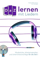 Beat Müller-Karpe, Beate Müller-Karpe, Kurt Schlegel - DaZ-Lernen mit Liedern, m. Audio-CD