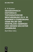 K. W Kummer, Karl Ritter, Karl Ritter - Geographisch-historisch-topographische Beschreibung zu K. W. Kummer's Stereorama oder Relief des Montblanc-Gebirges und dessen nächster Umgebung