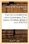 Charles-Gilbert Terray Morel de Vindé, Morel de Vinde-C-G, Morel de Vinde-C-G - Essai sur les constructions