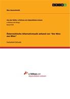 Max Haunschmidt - Österreichische Alternativmusik anhand von "Der Nino aus Wien"