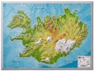 Mario Engelhardt, André Markgraf, Georelief Dresden - Island, Reliefkarte, Klein 1:500.000