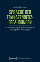 Janina Maris Hofer - Sprache der Transzendenzerfahrungen