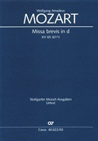 Wolfgang Amadeus Mozart, Willi Schulze - Missa brevis in d (Klavierauszug)