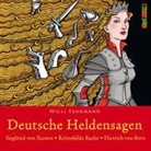 Willi Fährmann, Peter Kaempfe - Deutsche Heldensagen, 2 Audio-CDs (Audio book)