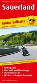 PublicPress Motorradkarte Sauerland