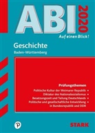 Abi - auf einen Blick! Geschichte Baden-Württemberg 2020