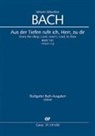 Johann Sebastian Bach, Ulrich Leisinger - Aus der Tiefen rufe ich, Herr, zu dir, Klavierauszug
