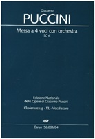Giacomo Puccini, Dieter Schickling - Messa a 4 voci con orchestra (Klavierauszug XL)