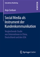 Anja Corduan - Social Media als Instrument der Kundenkommunikation
