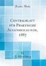 J. Hirschberg - Centralblatt für Praktische Augenheilkunde, 1887 (Classic Reprint)