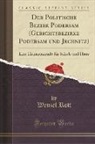 Wenzel Rott - Der Politische Bezirk Podersam (Gerichtsbezirke Podersam und Jechnitz)