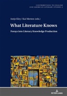 Antje Kley, Kai Merten - What Literature Knows