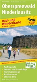 PUBLICPRESS Rad- und Wanderkarte Oberspreewald - Niederlausitz