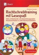 Christina Conradin - Rechtschreibtraining mit Lesespaß - Klasse 3